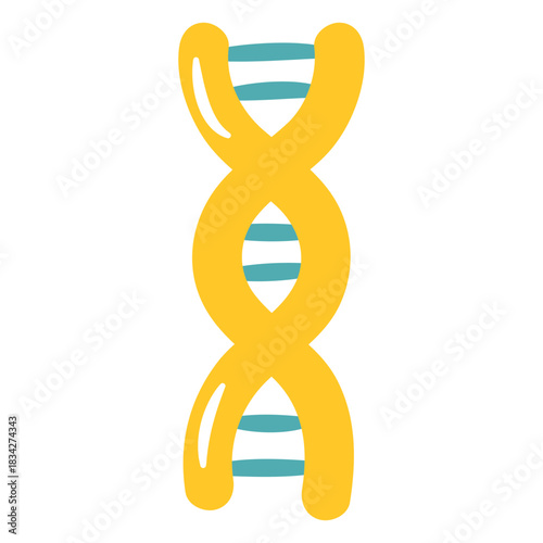 Flat dna chain