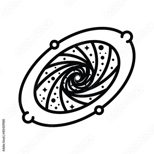 Technical Drawing of an Angular Support Structure with Multi-View Projections and Detailed Dimensions