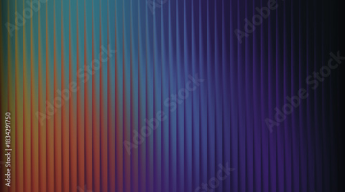 Teal Orange and Purple Vertical Ribbed Pattern Gradient abstract background