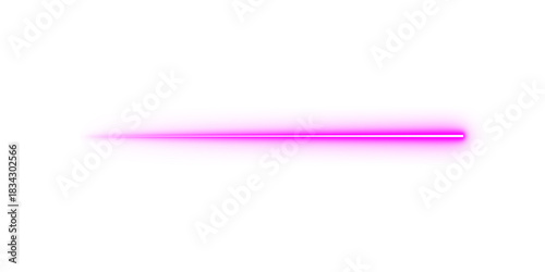 Neon pink glowing light streak