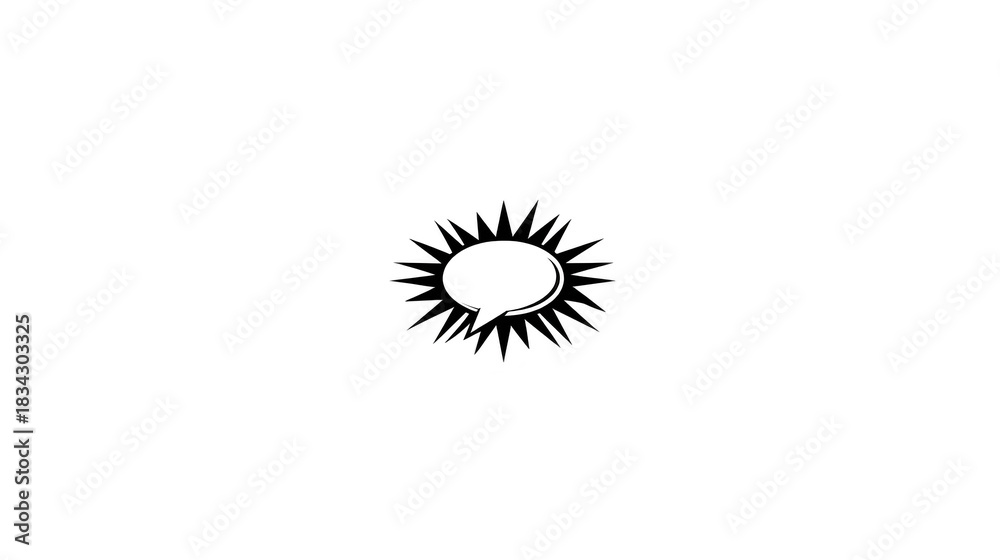 Fototapeta premium Sunflower black and white illustration, hand drawn with bold lines, isolated on transparent background, perfect for botanical design, nature art, or tattoo inspiration
