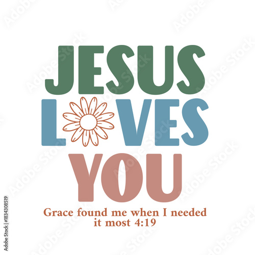 Christian Quote –  Inspirational Religious Typography