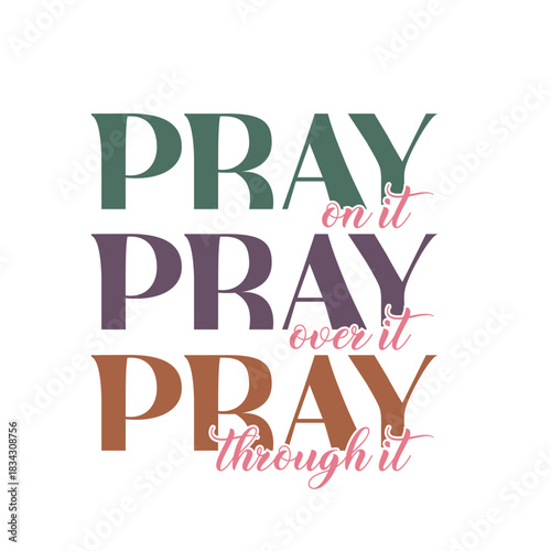 Christian Quote –  Inspirational Religious Typography