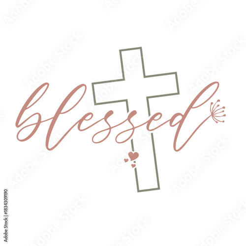 Christian Quote –  Inspirational Religious Typography