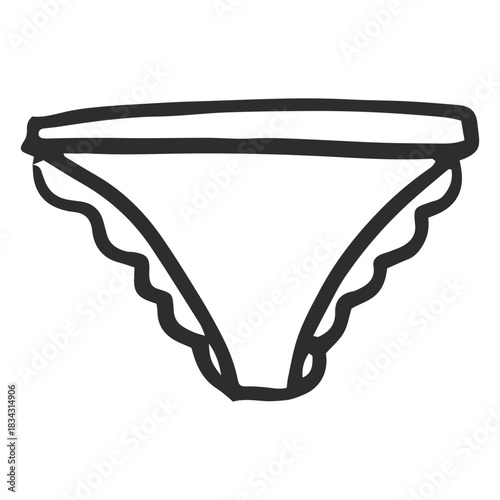 Doodle panty simple