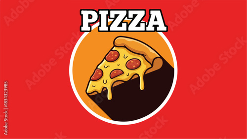 Delicious Pizza Slice: A Culinary Delight with Melted Cheese and Pepperoni.
