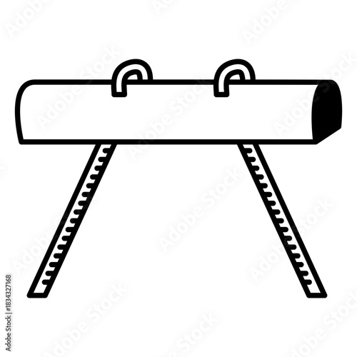 Pommel horse stroke element