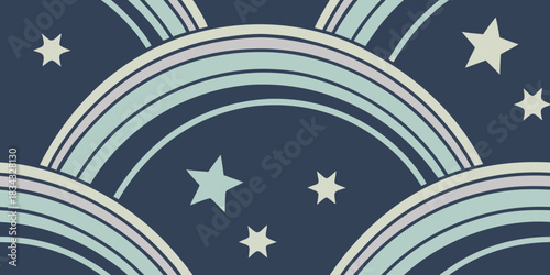 Abstract Aurora-Style Gradient Background with Smooth Color Mist, Glowing Soft Lights, Atmospheric Modern Wallpaper Aesthetic, Seamless Vector Design