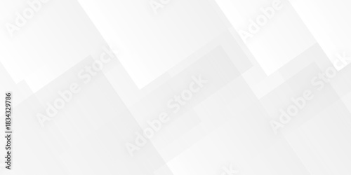 	
Abstract vector minimal tech gradient white, gray creative triangle geometric technology space. rectangle randomly arranged white line background. paper web overlap presentation design.
