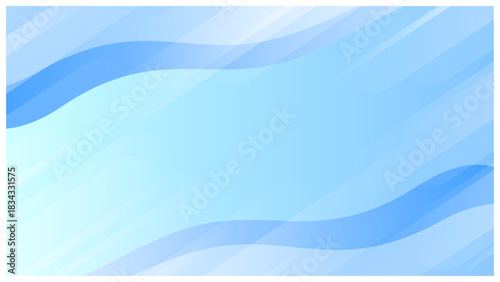 明るいグラデーションのビジネス背景 青