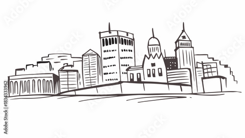 Very beautiful Nashville skyline at blue hour with glowing buildings, calm reflections, and a soft gradient sky, capturing the city’s modern atmosphere in a clean, vibrant, and visually balanced urban