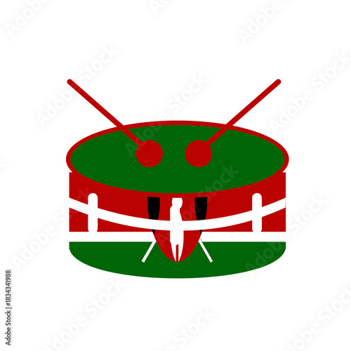 Kenya Drum Snare In Icon