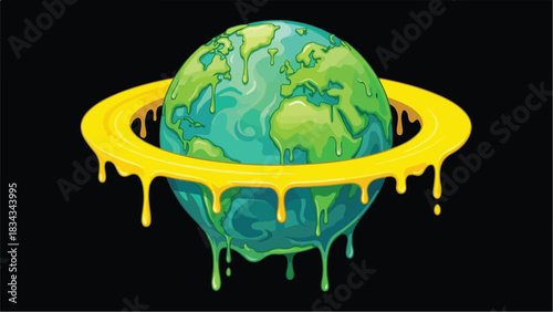 Global Warming: A Visual Representation of Climate Change.