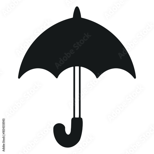 Umbrella black and white