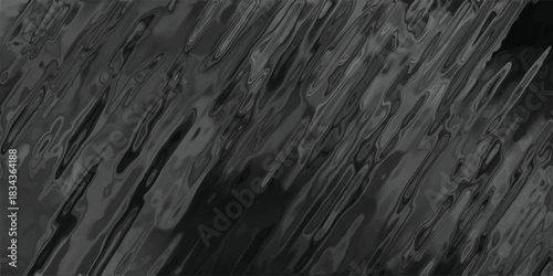 Dark grayscale abstract background with fluid, elongated shapes and subtle highlights creating a sense of movement and depth for design elements