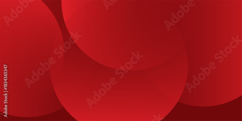 Red abstract background. Dynamic shapes composition. Eps10 vector