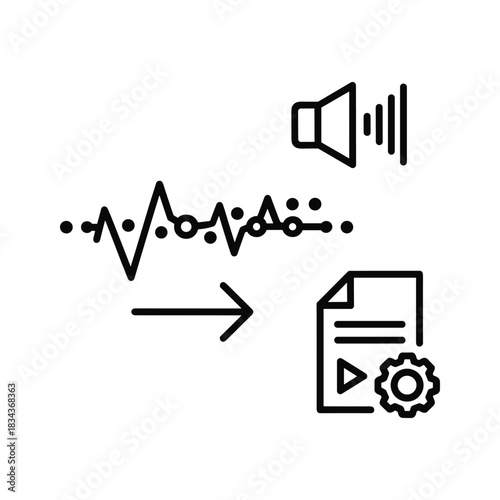 Audio Processing and File Conversion Workflow