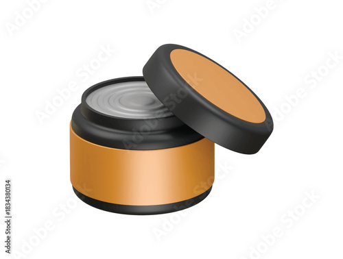 pomade icon 3d illustration render
