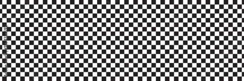 Floor in perspective with checkerboard texture. Empty chess board. Vector illustration.