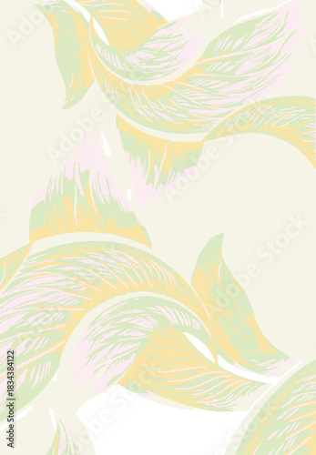 Abstract contemporary seamless pattern. Hand-drawn grunge artwork design. Repeatable boho print. Vector illustration.