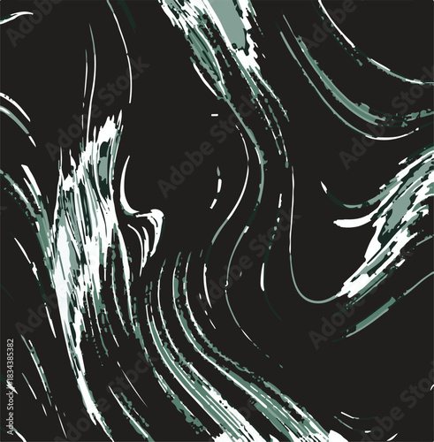 Abstract contemporary seamless pattern. Hand-drawn grunge artwork design. Repeatable boho print. Vector illustration.