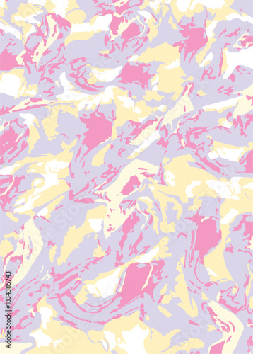 Seamless colorful floral pattern. Hand drawn flowers, herbs, leaves, branches, berries, tulip. Simple cute flat vector elements. Design for textile, cover, wallpaper