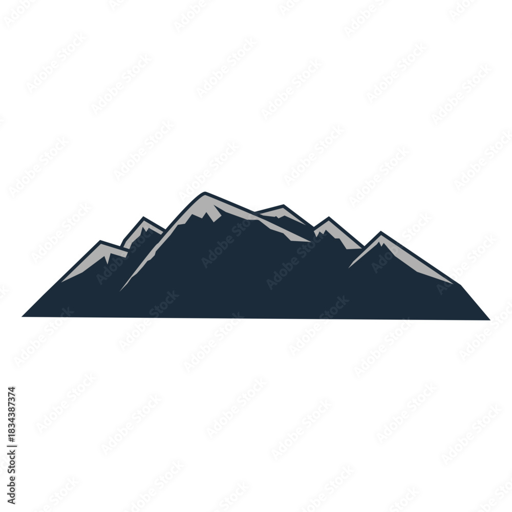 © Vexels - Mountain snow clad © Vexels - Mountain snow clad