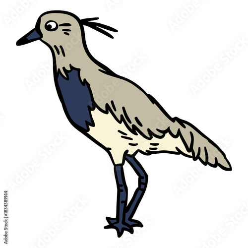 Uruguay tero hand drawn