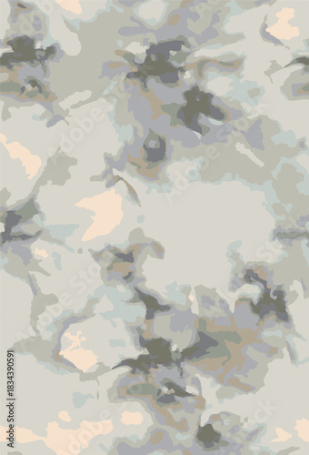 Abstract contemporary seamless pattern. Hand-drawn grunge artwork design. Repeatable boho print. Vector illustration.