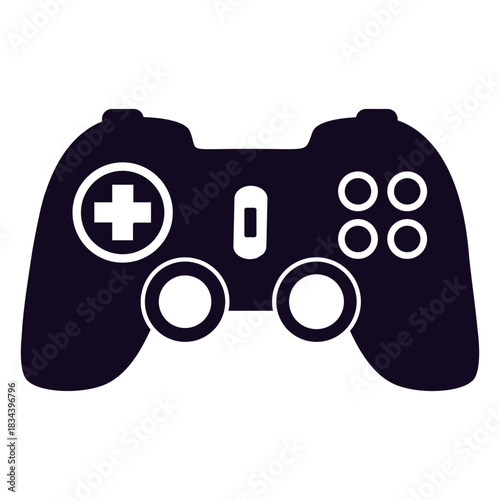 Controller gaming black joystick
