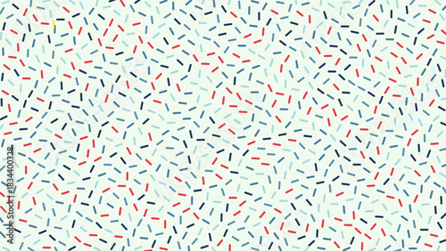 Colorful sprinkles banner background, colorful falling decorative sprinkles background vector illustrations