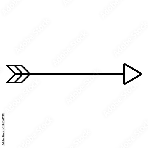 Simple arrow decoration