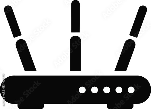 Wireless internet router device for home and office network connectivity