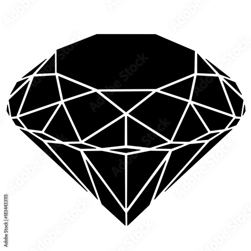 round diamond silhouette
