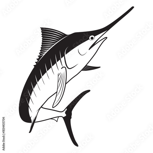 Marlin fish stroke