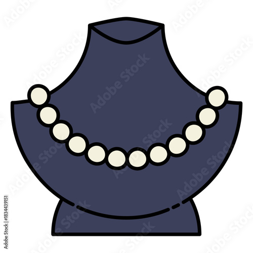 Pearl necklace jewelry