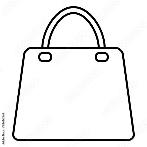Woman's handbag stroke