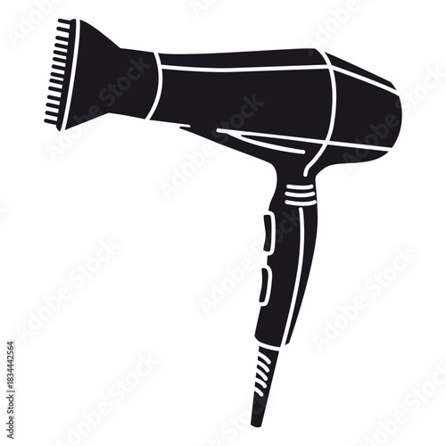 Hair dryer cut-out
