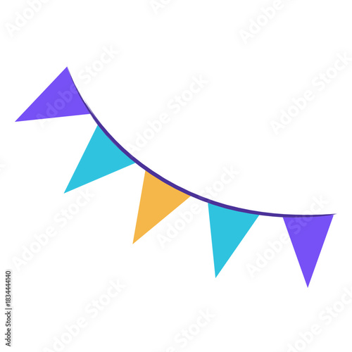 Carnival string decoration