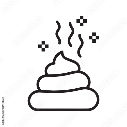 Smelly Poop Icon