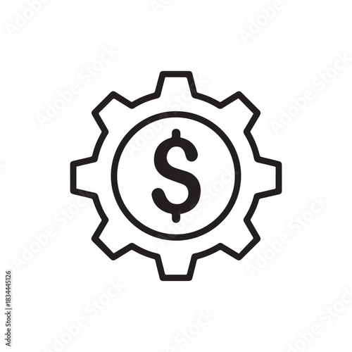 Financial Mechanism Icon