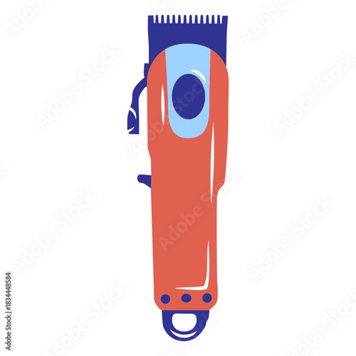 Flat hair trimmer