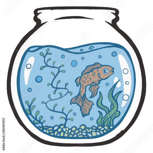 Fishtank golden fish