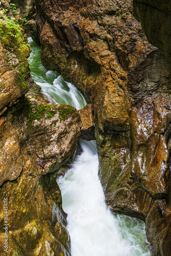 Die Breitachklamm in Tiefenbach bei Oberstdorf im Allgäu