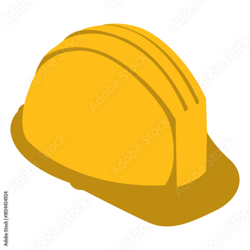Builder hat semi flat