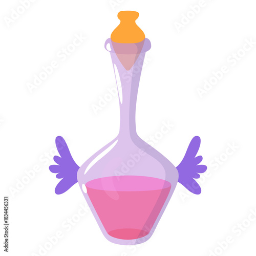 Magical potion wing bottle