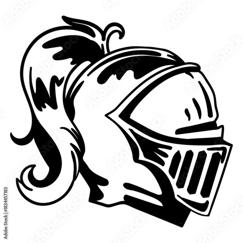 Armor helmet profile cut out