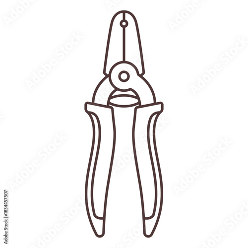 Wire stripper plier stroke