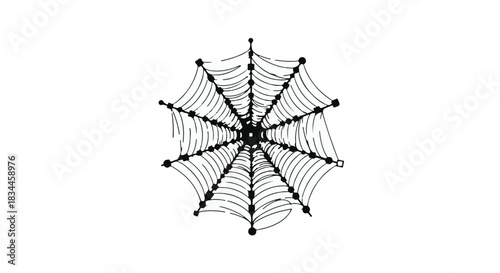 Network connection community bridge people icons linked together in modern minimalist design for teamwork partnership concept