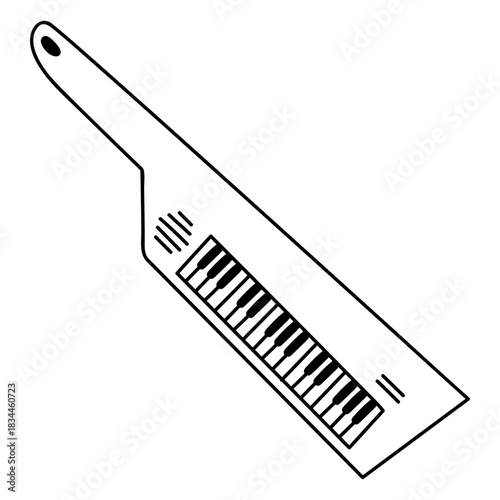 Keytar stroke